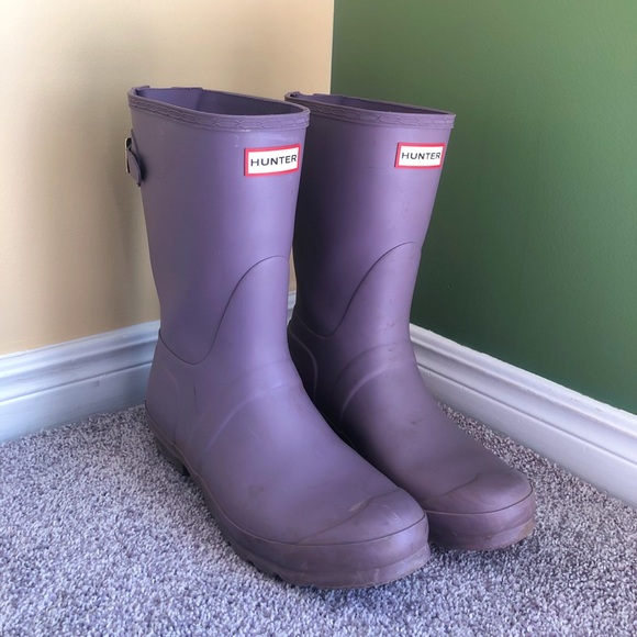 Hunter Shoes - Lilac Hunter Boots